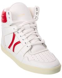 Celine - Mid Leather Sneaker - Lyst