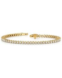 Lab Grown Diamonds - 14K 2.17 Ct. Tw. Lab-Grown Diamond Tennis Bracelet - Lyst