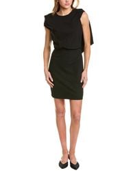 Theo the Label - Gaia Backless Draped Mini Dress - Lyst