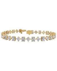 Lab Grown Diamonds - 14K 11.36 Ct. Tw. Lab-Grown Diamond Tennis Bracelet - Lyst