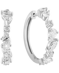 Effy Fine Jewelry - 14K 1.20 Ct. Tw. Diamond Earrings - Lyst