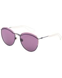 Dior Ound 57mm Sunglasses - Purple