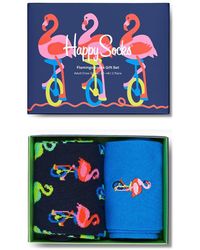 Happy Socks - 2-Pack Flamingo Sock Gift Set - Lyst