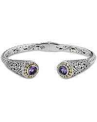Samuel B. - 18K 5.00 Ct. Tw. Amethyst Bracelet - Lyst