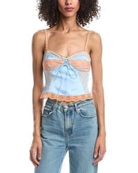 GUIZIO - Seely Corset Top - Lyst