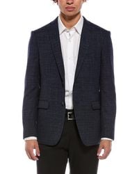 John Varvatos - Star U.S.A. Bedford Wool & Silk-Blend Jacket - Lyst