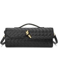 Tiffany & Fred Paris - Woven Leather Clutch - Lyst