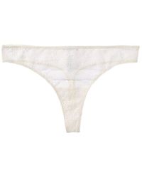 Hanro - Geometric Lace Thong - Lyst