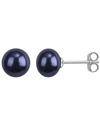 Rina Limor - 7-8Mm Pearl Stud Earrings - Lyst
