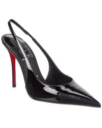 Christian Louboutin - Miss Z 100 Patent Slingback Pump - Lyst