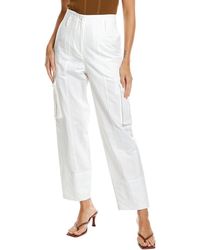 IRO Thais Linen-blend Pant - White