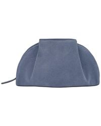 Vince - Ava Leather Clutch - Lyst