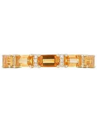 Gregg Ruth - 14K 1.18 Ct. Tw. Diamond & Citrine Ring - Lyst