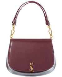 Saint Laurent - Voltaire Small Leather Shoulder Bag - Lyst