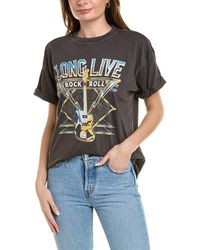 Girl Dangerous - Long Live Rock & Roll T-shirt - Lyst