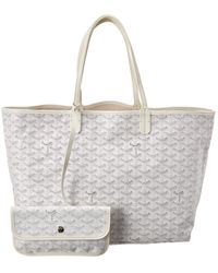 white goyard tote bag