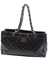 CHANEL - Patent Leather 2.55 Reissue Chain Tote (Authentic Pre-Loved) - Lyst