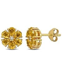 Rina Limor - 1.71 Ct. Tw. Citrine & Topaz Earrings - Lyst