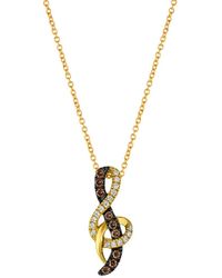 Le Vian - 14k Honey Gold 0.34 Ct. Tw. Diamond Pendant Necklace - Lyst