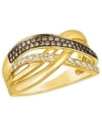 Le Vian - Le Vian Euphoria Chocolate 14K 0.12 Ct. Tw. Diamond Ring - Lyst