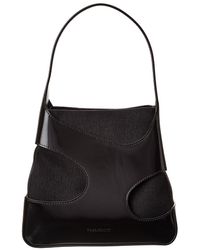 Ferragamo - Ferragamo Cut Out Detail Leather Shoulder Bag - Lyst