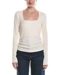 Michael Stars - Sarah Square Neck Sweater - Lyst