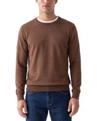RAFFI - Jersey Crewneck Sweater - Lyst
