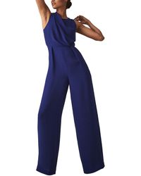 reiss gold jumpsuit