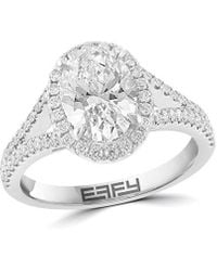 Effy Fine Jewelry - 14k 2.46 Ct. Tw. Lab-grown Diamond Ring - Lyst