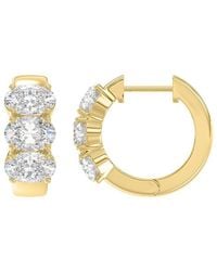 Ethos Creations - 14k 3.00 Ct. Tw. Lab-grown Diamond Earrings - Lyst