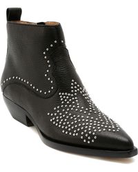 Women's Leather Ankle boots - Lyst