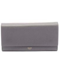 Celine - Large Flap Wallet (authentic Pre-loved) - Lyst