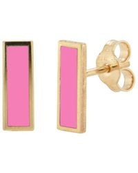 Sabrina Designs - 14k Agate Bar Studs - Lyst