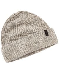 Vince - Shaker Stitch Wool & Cashmere-Blend Hat - Lyst