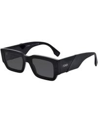 Fendi - Diagonal 51Mm Sunglasses - Lyst