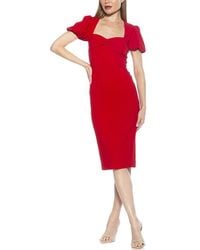 Alexia Admor - Micaela Sheath Dress - Lyst