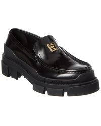 Givenchy - Terra Leather Platform Loafer - Lyst