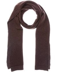Portolano - Reversible Wool-Blend Scarf - Lyst