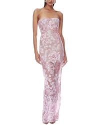 Alma King - Solid Maxi Dress - Lyst