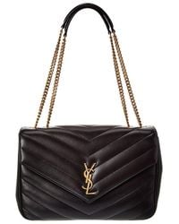 Saint Laurent - Loulou Large Leather Shoulder Bag - Lyst