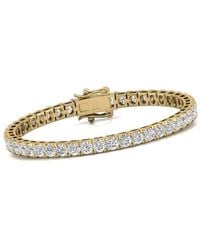 Diana M. Jewels - Diana M. Fine Jewelry 14K 9.00 Ct. Tw. Lab Grown Diamond Tennis Bracelet - Lyst
