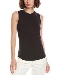 Tahari - Ribbed Tank Top - Lyst