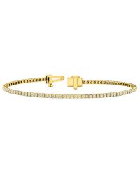 Lab Grown Diamonds - 14K 0.93 Ct. Tw. Lab-Grown Diamond Tennis Bracelet - Lyst