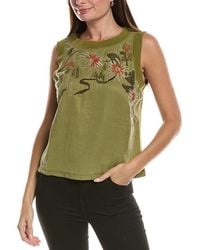 XCVI - Embroidered Katrine Tank - Lyst