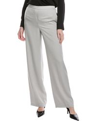 Theory - Wide Pull-On Silk Pant - Lyst