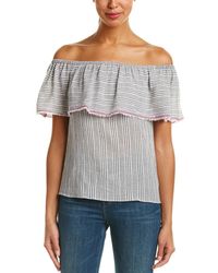 bailey 44 black site lace top