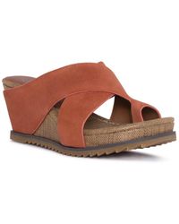 Donald J Pliner - Tf Dnu Sisu Suede Sandal - Lyst