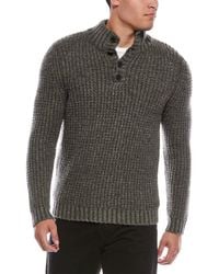 Autumn Cashmere - Wool & Cashmere-Blend Waffle Stitch Pullover - Lyst