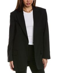 Reiss - Alia Oversized Wool-Blend Blazer - Lyst