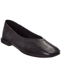 Frye - Claire Leather Flat - Lyst